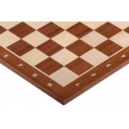 Chess board No. 5+ Mahogany