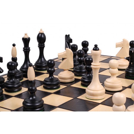 Classic Chess Set for Adults，Handmade Pieces and Vintage Design